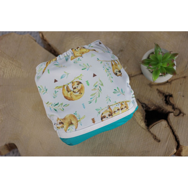 Sloth pocket diaper - 2.0 - MADE TO ORDER